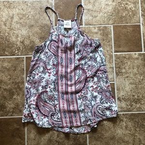 Knox Rose Keyhole Halter Top